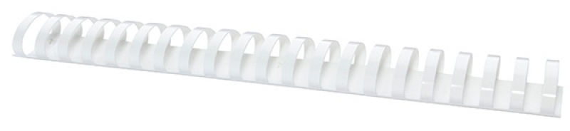 Пружина пластикова біла d-45мм OFFICE PRODUCTS 20244515-14, 50 шт/уп